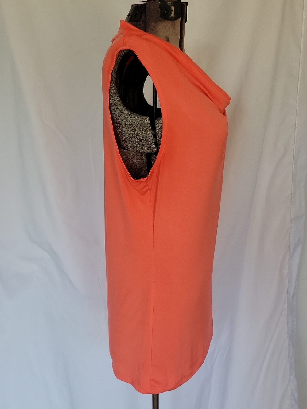 Worthington Sleeveless Top Medium Orange - Picture 5 of 8